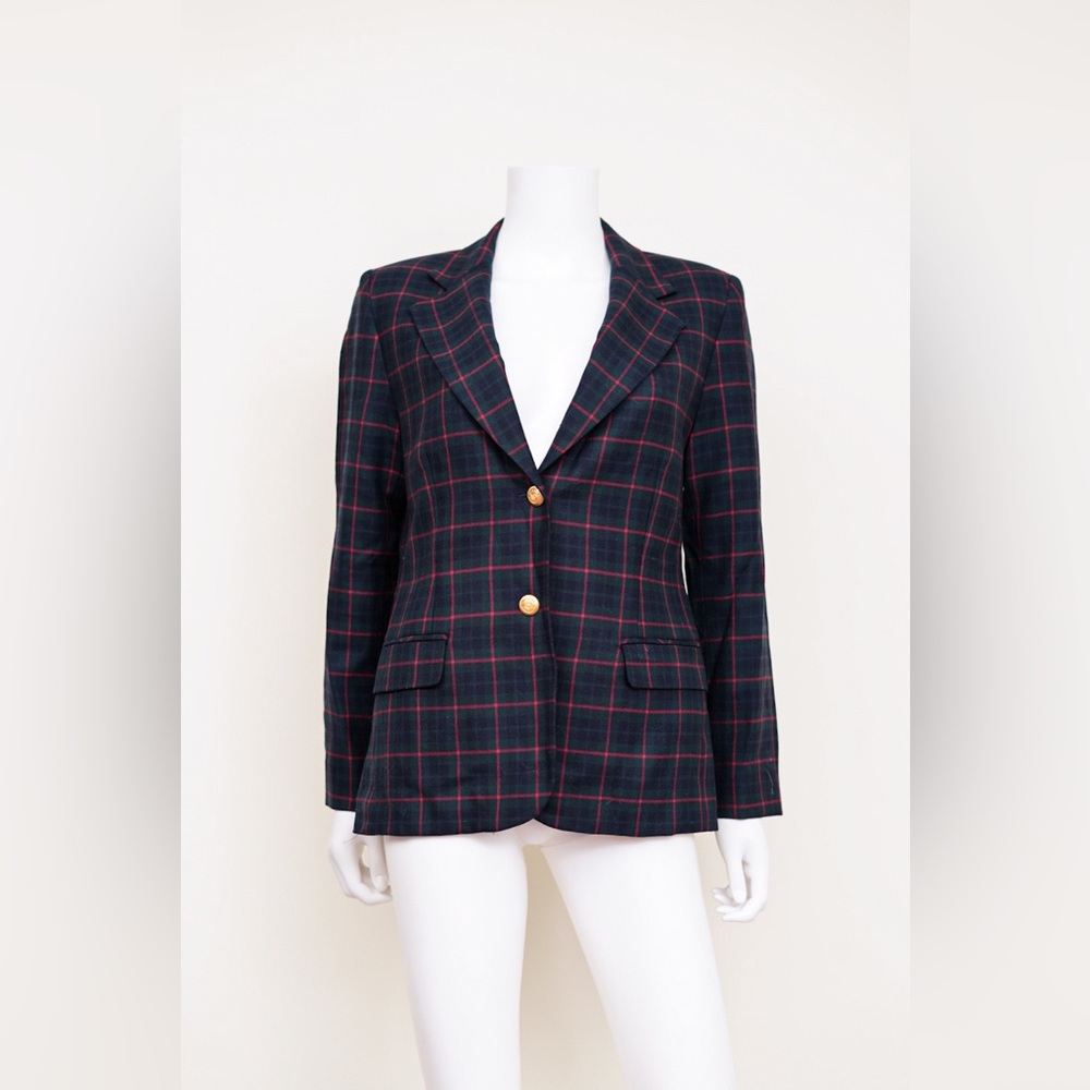 Pendleton Checkered Blazer Size M. - image 1